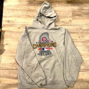 Chicago Cubs 2016 World Series Champions Sweater (without hood strings)